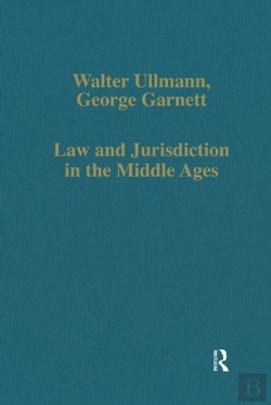 Bertrand.pt - Law And Jurisdiction In The Middle Ages