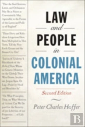 Law And People In Colonial America