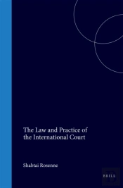Law And Practice Of The International Court, 1920-1996