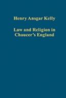 Law And Religion In Chaucer'S England
