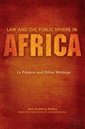 Law And The Public Sphere In Africa