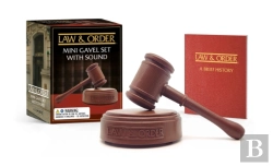 Bertrand.pt - Law & Order: Mini Gavel Set With Sound