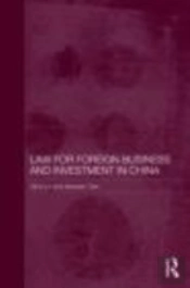 Law For Foreign Business And Investment In China