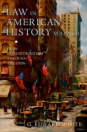 Law In American History, Volume Ii