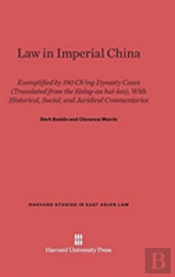 Law In Imperial China