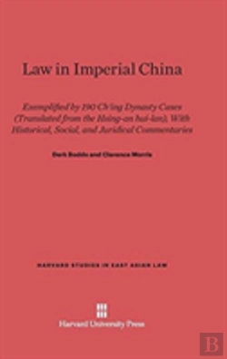 Bertrand.pt - Law In Imperial China