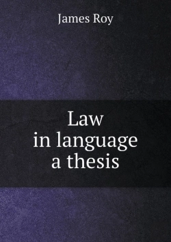 Bertrand.pt - Law In Language A Thesis