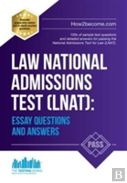 Bertrand.pt - Law National Admissions Test (Lnat): Essay Questions And Answers
