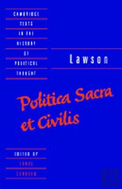 Lawson: Politica Sacra Et Civilis