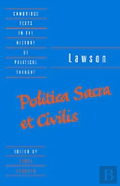 Lawson: Politica Sacra Et Civilis