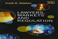 Lawyers, Markets And Regulation
