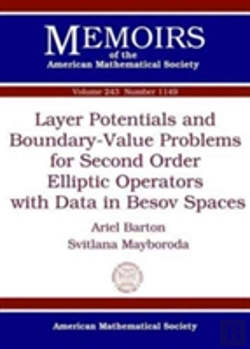 Bertrand.pt - Layer Potentials And Boundary-Value Problems For Second Order Elliptic Operators With Data In Besov Spaces