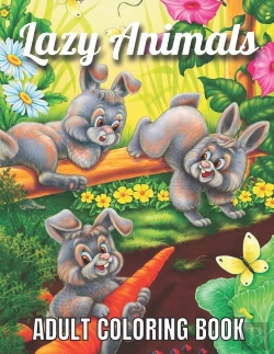 Bertrand.pt - Lazy Animals Adult Coloring Book
