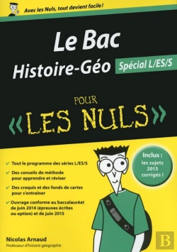 Bertrand.pt - Le Bac Histoire-Geographie Pour Les Nuls (Edition 2014)