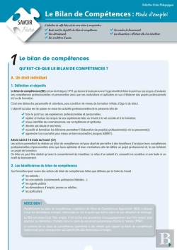 Bertrand.pt - Le Bilan De Competences: Mode D'Emploi