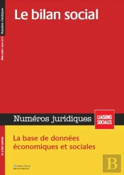 Le Bilan Social Janvier 2015 ; La Base De Données Économiques Et Sociales (2e Édition)