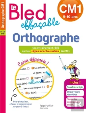 Le Bled Effacable Orthographe Cm1