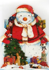 Le Bonhomme De Noël ; Calendrier De L'Avent 3d