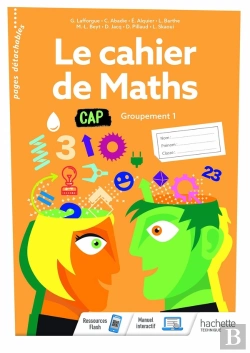 Bertrand.pt - Le Cahier De Maths ; Cap, Groupement 1 ; Cahier De L'Élève (Édition 2020)
