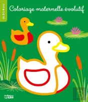 Le Canard ; Coloriage Maternelle Évolutif ; De 3 À 4 Ans