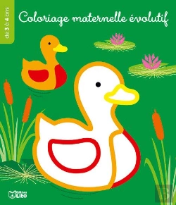 Bertrand.pt - Le Canard ; Coloriage Maternelle Évolutif ; De 3 À 4 Ans