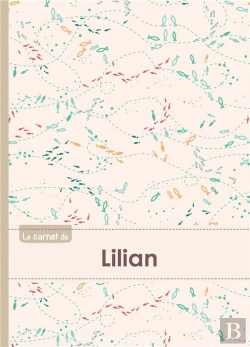 Bertrand.pt - Le Carnet De Lilian - Lignes, 96p, A5 - Poissons