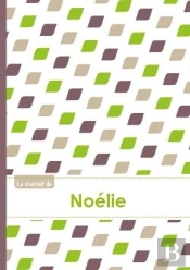 Le Carnet De Noelie - Lignes, 96p, A5 - Pe Tales Vert Taupe Gris