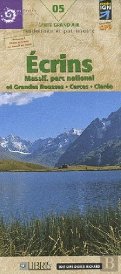 Le Cartoguide ; Les Écrins, Le Massif Et Le Parc National
