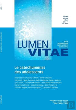 Bertrand.pt - Le Catechumenat Des Adolescents 1/2024 Revue Lumen Vitae