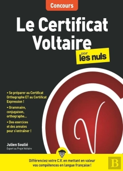 Bertrand.pt - Le Certificat Voltaire Pour Les Nuls : Concours
