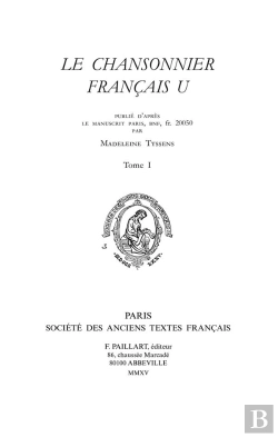 Bertrand.pt - Le Chansonnier Français U Tome 1
