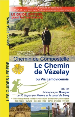 Bertrand.pt - Le Chemin De Vézelay Ou La Via Lemovicensis (Édition 2024/2025)