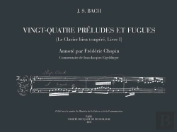 Bertrand.pt - Le Clavier Bien Tempéré Tome 1 ; Vingt-Quatre Préludes Et Fugues