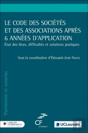 Le Code Des Sociétés Et Des Associations Après 6 Années D'Application - État Des Lieux, Difficultés