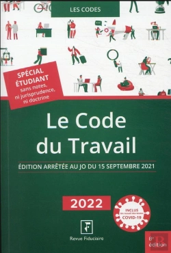 Bertrand.pt - Le Code Du Travail 2022