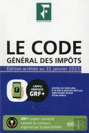 Le Code General Des Impots 2015 Et Le Livre Des Procedures Fiscales. Edition Arretee Au 31 Janvier 2