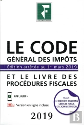 Le Code General Des Impots 2019