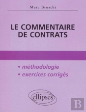 Le Commentaire De Contrats