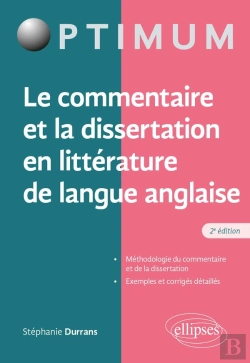 Bertrand.pt - Le Commentaire Et La Dissertation En Littérature De Langue Anglaise (2e Édition)