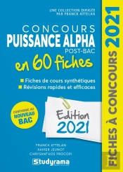 Le Concours Puissance Alpha En 60 Fiches (Édition 2021)