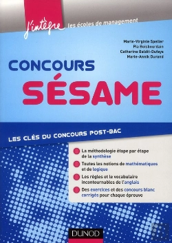 Bertrand.pt - Le Concours Sesame - Tout Pour Reussir Le Concours Et Integrer Une Ecole De Commerce