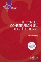Le Conseil Constitutionnel, Juge Électoral