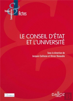 Bertrand.pt - Le Conseil D'Etat Et L'Université