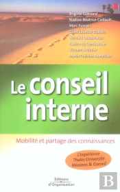 Le Conseil Interne ; Mobilité Et Partage Des Connaissances
