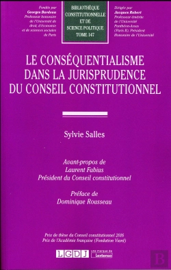 Bertrand.pt - Le Conséquentialisme Dans La Jurisprudence Du Conseil Constitutionnel