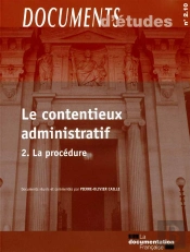 Le Contentieux Administratif Tome 2, N° 2.09