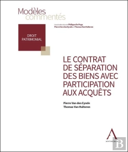 Bertrand.pt - Le Contrat De Séparation Des Biens Avec Participation Aux Acquêts (1re Édition)