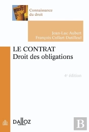 Le Contrat ; Droit Des Obligations (4e Édition)