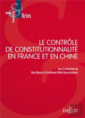 Le Contrôle De Constitutionnalité En France Et En Chine
