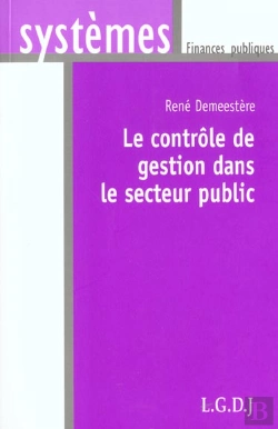 Bertrand.pt - Le Controle De Gestion Dans Le Secteur Public